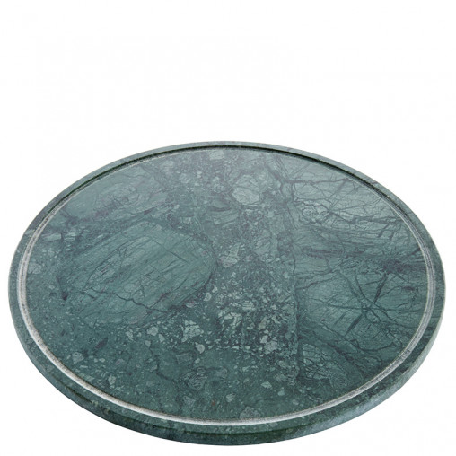 Platte L Marmor grün Ø32 cm