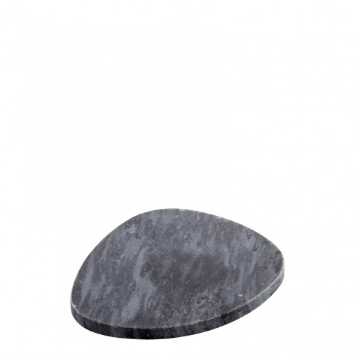 Platte Marmor schwarz 13x11 cm