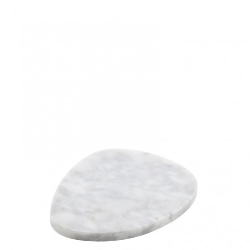 Platte Marmor weiss 13x11 cm